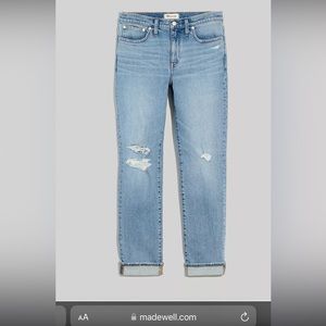 Madewell boyfriend jeans